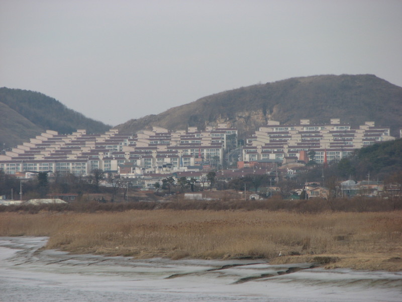 Photo 1. A hilly land greenfield site in the city of PaJu (파주시) province of GyeongGi (경기도)